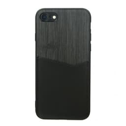 Valenta iPhone 7/8/SE Kuori Back Cover Card Slot Musta