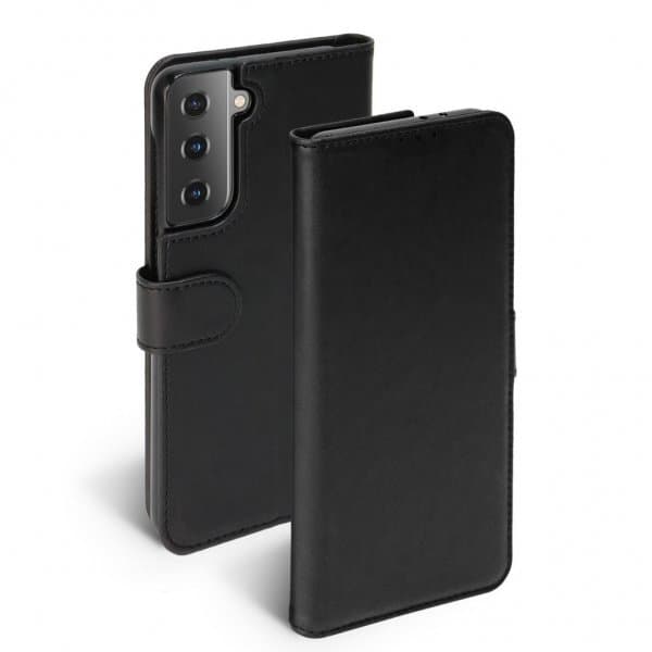 Krusell Samsung Galaxy S21 FE Fodral PhoneWallet Svart