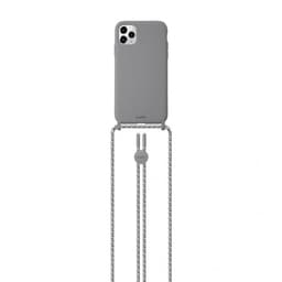 LAUT iPhone 12 Mini Deksel HUEX PASTELS Necklace Grå