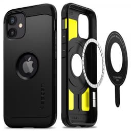 Spigen iPhone 12 Mini Deksel Tough Armor Mag Svart