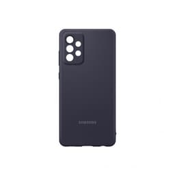 Samsung Original Galaxy A72 Cover Silicone Cover Sort
