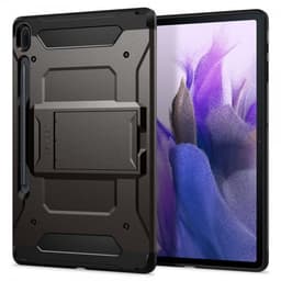 Spigen Samsung Galaxy Tab S7 FE T730 T736 Kuori Tough Armor Pro Gunmetal