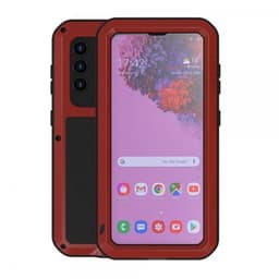 Love Mei Samsung Galaxy S21 Deksel Powerful Case Rød