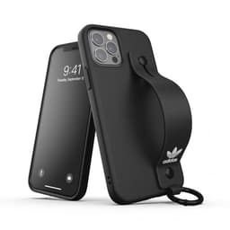 Adidas iPhone 12/iPhone 12 Pro Kuori Handstrap Case Musta