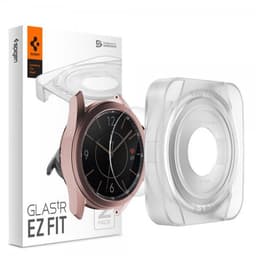 Spigen Samsung Galaxy Watch3 41mm Skjermbeskytter GLAS.tR Slim EZ Fit 2-pack