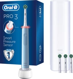 Oral-B Pro3 3700 sähköhammasharja 291176 (vaaleansininen)