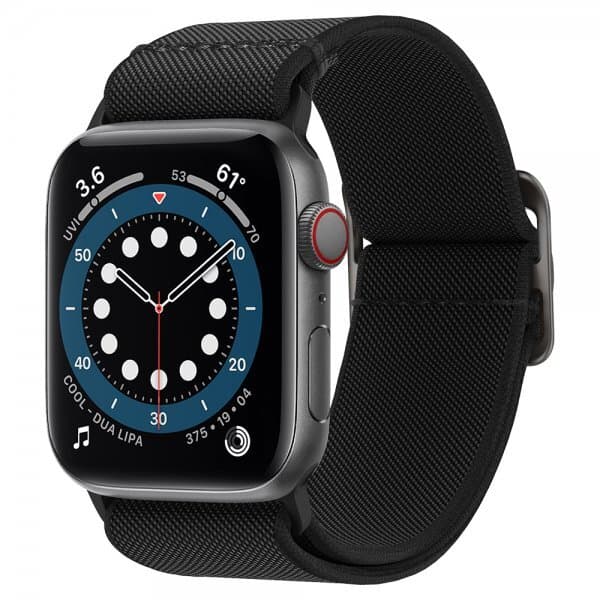Spigen Apple Watch 42/44/45mm/Apple Watch Ultra Armband Lite Fit Svart
