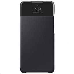 Samsung Original Galaxy A72 Etui Smart S View Wallet Cover Sort