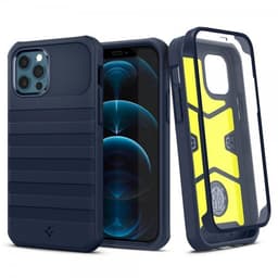 Spigen iPhone 12/iPhone 12 Pro Deksel Geo Armor 360 Navy Blue