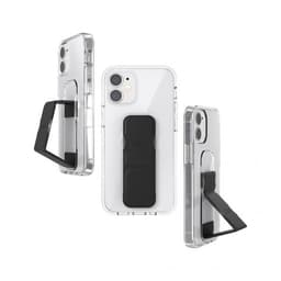 Clckr iPhone 12 Mini Kuori GripCase Clear Musta