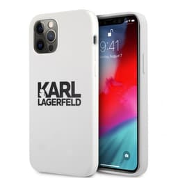 Karl Lagerfeld iPhone 12 Pro Max Deksel Stack Logo Svart Hvit