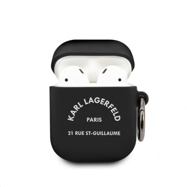 Karl Lagerfeld AirPods (1/2) Skal Rue St Guillaume Svart