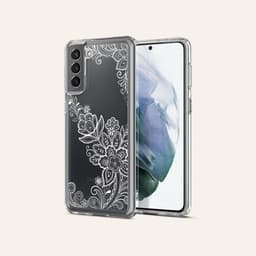 Samsung Galaxy S21 FE Kuori Cecile White Mandala