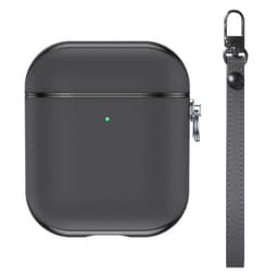 Valenta AirPods (1/2) Kuori Snap Case Leather Harmaa