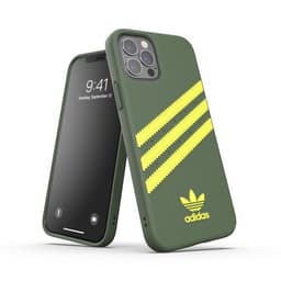 Adidas iPhone 12/iPhone 12 Pro Kuori Moulded Case PU Wild Pine/Acid Yellow