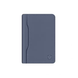 Valenta Korttipidike Card Wallet Snap Leather Sininen