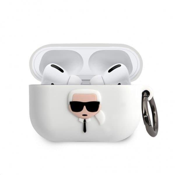 Karl Lagerfeld AirPods Pro Skal Iconic Karl Vit