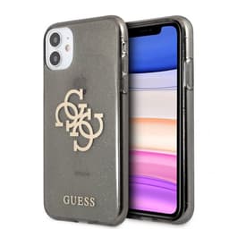 Guess iPhone 11 Kuori Full Glitter Musta
