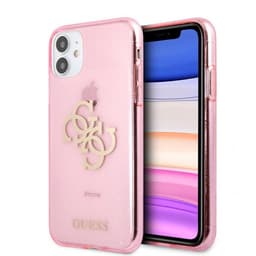 Guess iPhone 11 Deksel Full Glitter Rosa