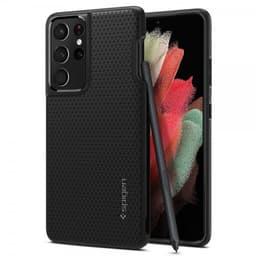 Spigen Samsung Galaxy S21 Ultra Kuori Liquid Air Pen Edition Matte Black