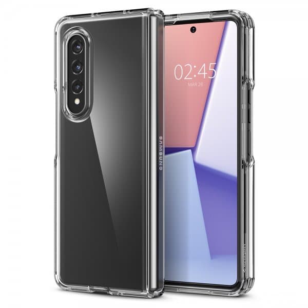 Spigen Samsung Galaxy Z Fold3 Deksel Ultra Hybrid Crystal Clear