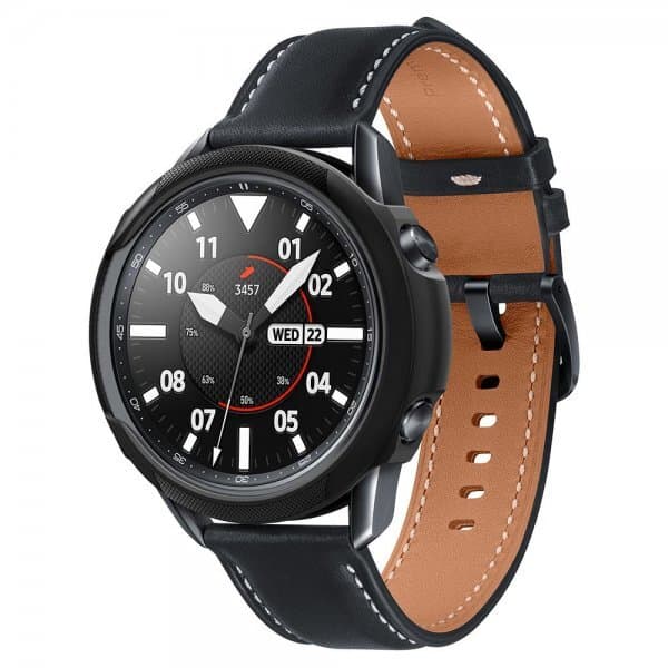 Spigen Samsung Galaxy Watch3 45mm Skal Liquid Air Svart