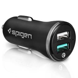 Spigen Mobillader til bil F27QC QC 3.0 Svart