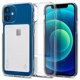 Spigen iPhone 12 Mini Deksel Crystal Slot Crystal Clear