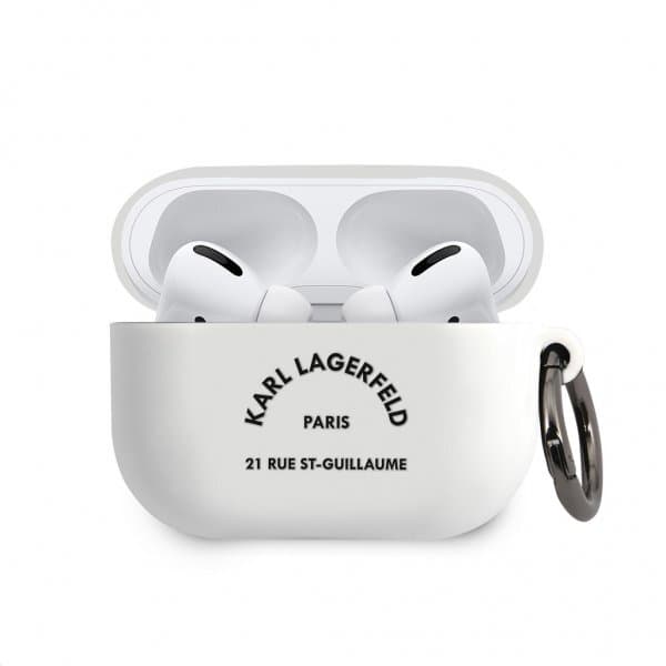 Karl Lagerfeld AirPods Pro Skal Rue St Guillaume Vit