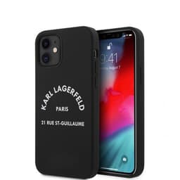 Karl Lagerfeld iPhone 12 Mini Kuori Rue St Guillaume Musta