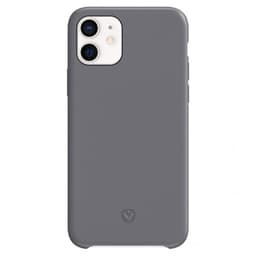 Valenta iPhone 11 Cover Back Cover Snap Luxe Leather Grå