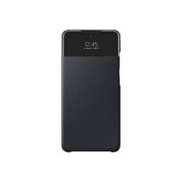 Samsung Original Galaxy A52/A52s 5G Kotelo Smart S View Wallet Cover Musta