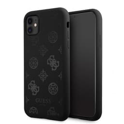 Guess iPhone 11 Kuori Peony Musta