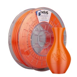 Radius PLA SILK 1.75mm 750g - Orange Fluor