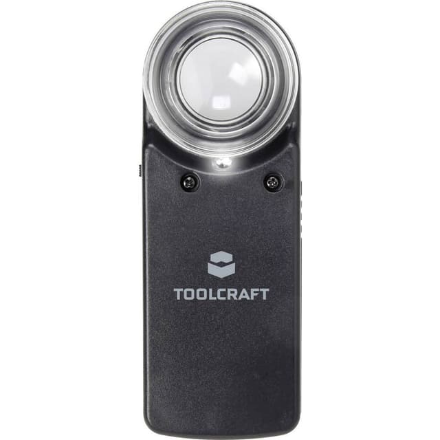 TOOLCRAFT 1303080 Lupp med LED-belysning