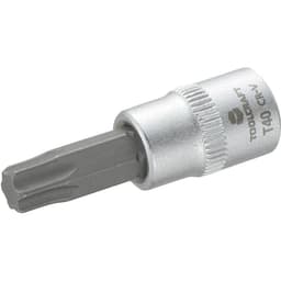 TOOLCRAFT T40 816276 T-Profil Hylsnyckel-bitsinsats T