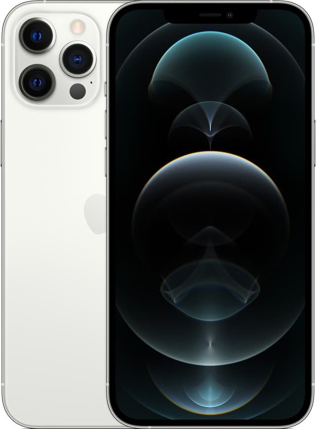 iPhone 12 Pro Max - 5G smarttelefon 128 GB (sølv)