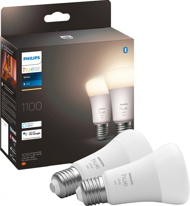 Hue W Lyskilde 9.5W A60 E27 2pk - 60509