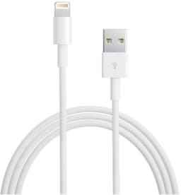 Apple Lightning- USB kabel (Hvid)