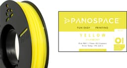 Panospace filament for 3D-printer (gul)