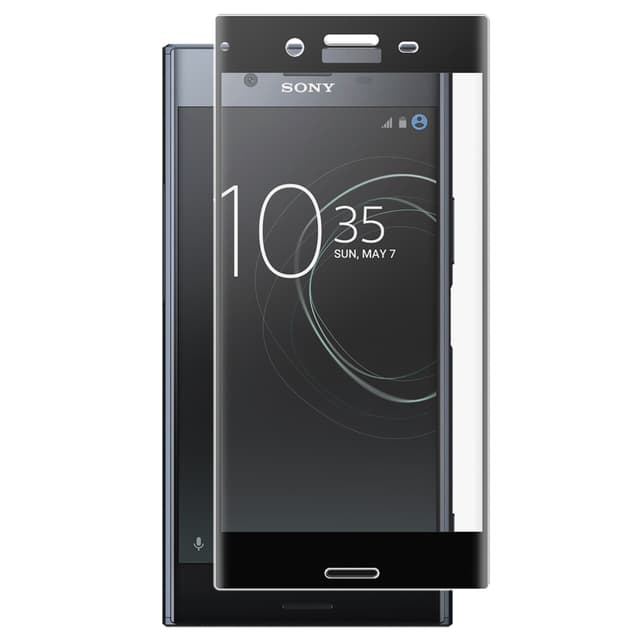 Panzer skjermbeskytter for Sony Xperia XA1 (sort)