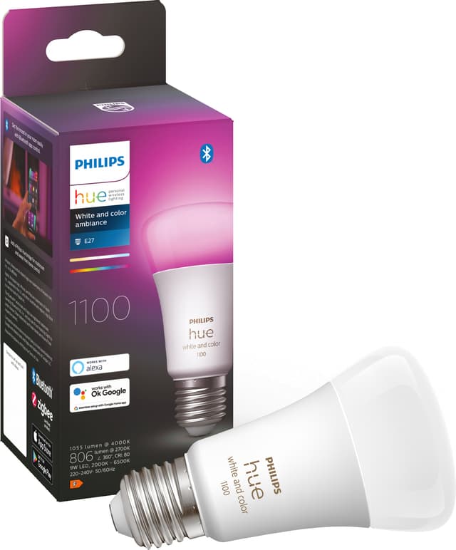 Hue WCA glödlampa 11W A60 E27