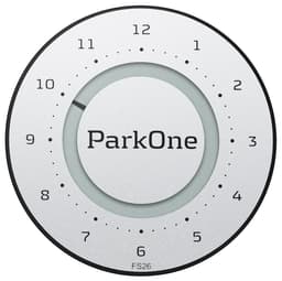 ParkOne 2 Parkeringsbricka (titan silver)