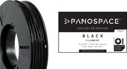 Panospace filamentti 3D-tulostimelle (musta)