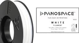 Panospace filamentti 3D-tulostimelle (valkoinen)