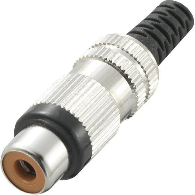 TRU COMPONENTS 595235 Cinch-stik Tilslutning, lige