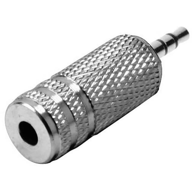 Hörlursuttags-adapter Teleplugg 2.5 mm - Telejack 3.5