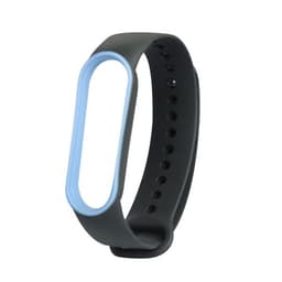 Elastiskt armband till Xiaomi Mi Band 5 Svart & Blå