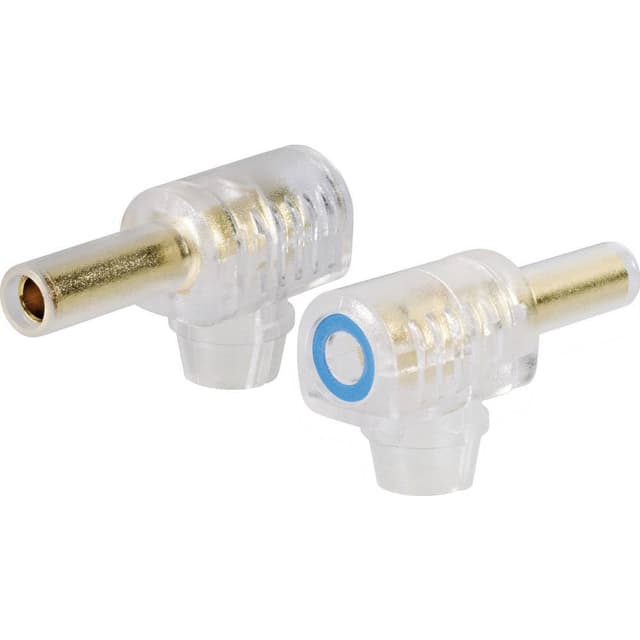 TRU COMPONENTS Banankontakt Hona vinklad Stift-Ø: 4 mm