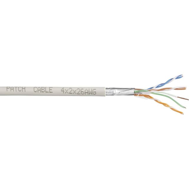 TRU COMPONENTS 1572269 Nätverkskabel CAT 6 F/UTP 4 x 2